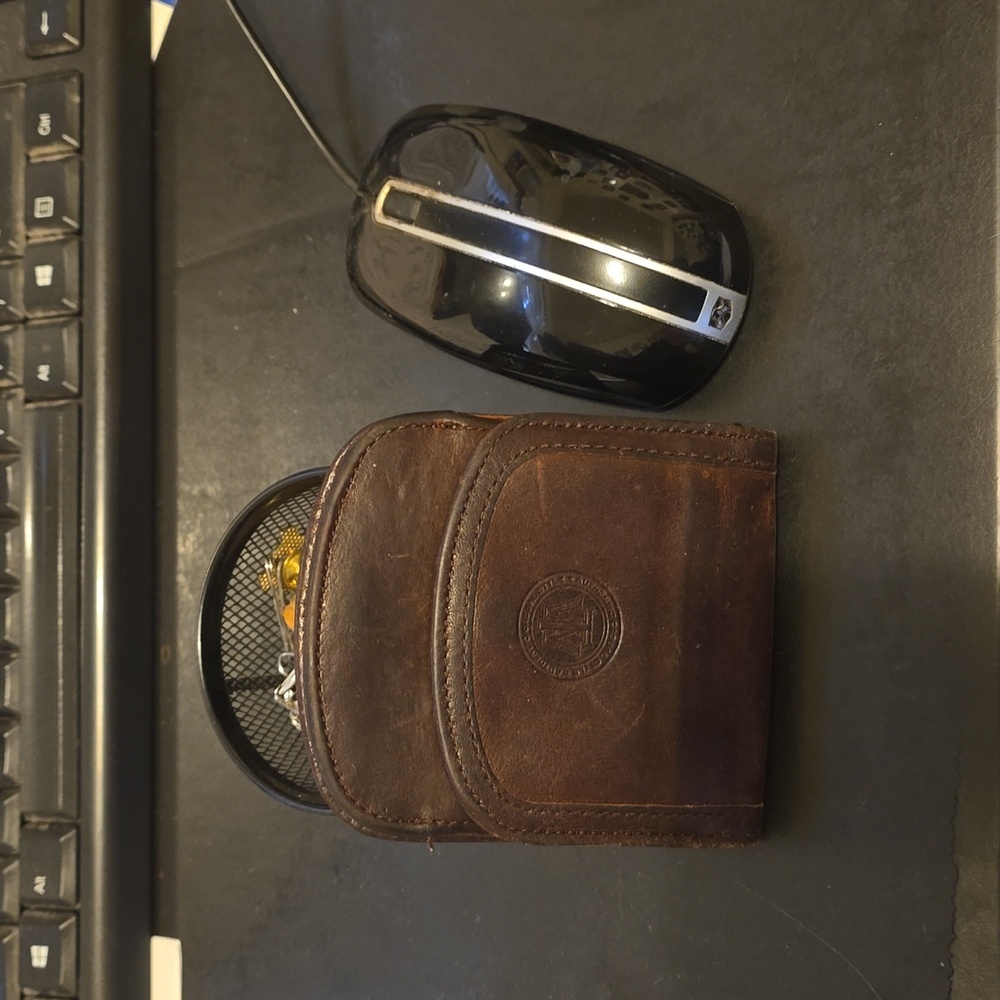 Mens Leather Pouch/wallet